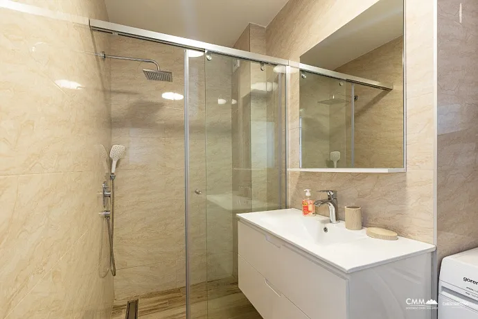 A cozy and modern 53 m² apartment in Bečići, located on the 4th floor